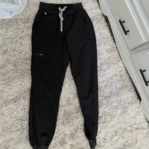 Figs Black Joggers